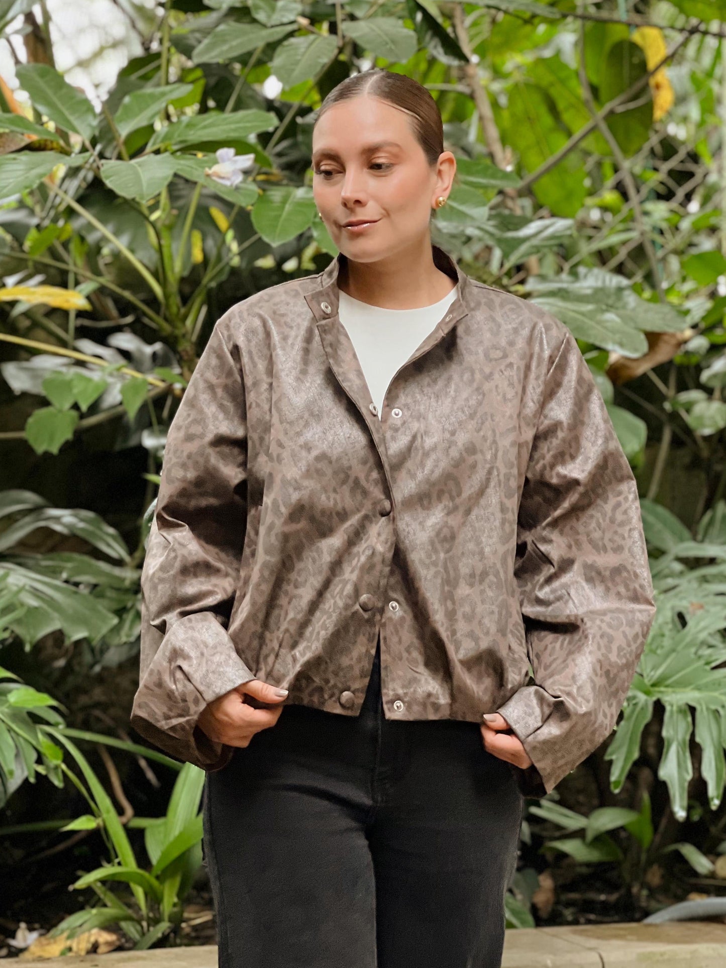 Chaqueta animal met