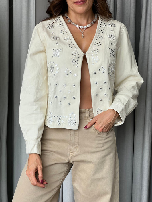 Denim Jacket beige