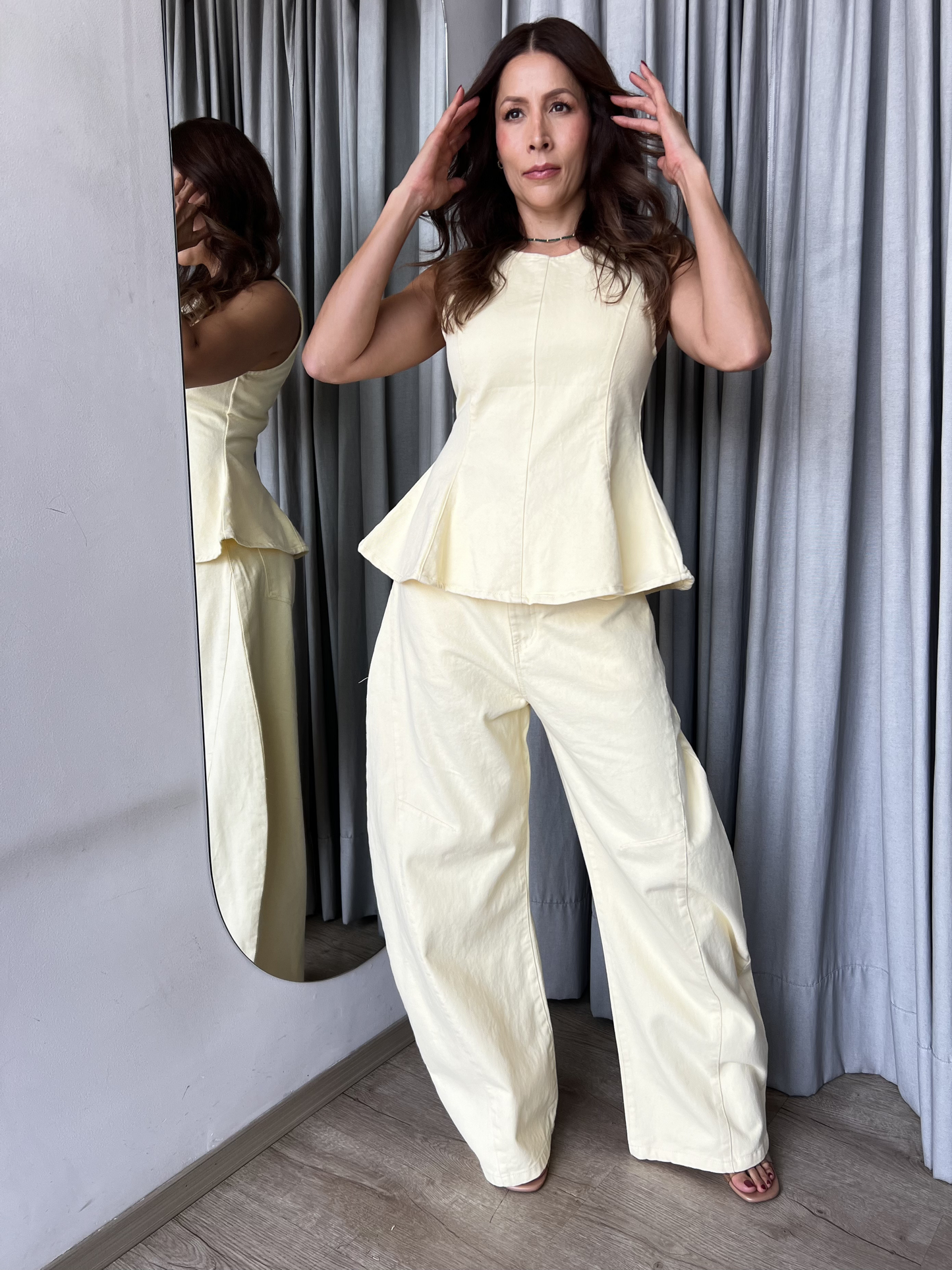 Yellow pep top